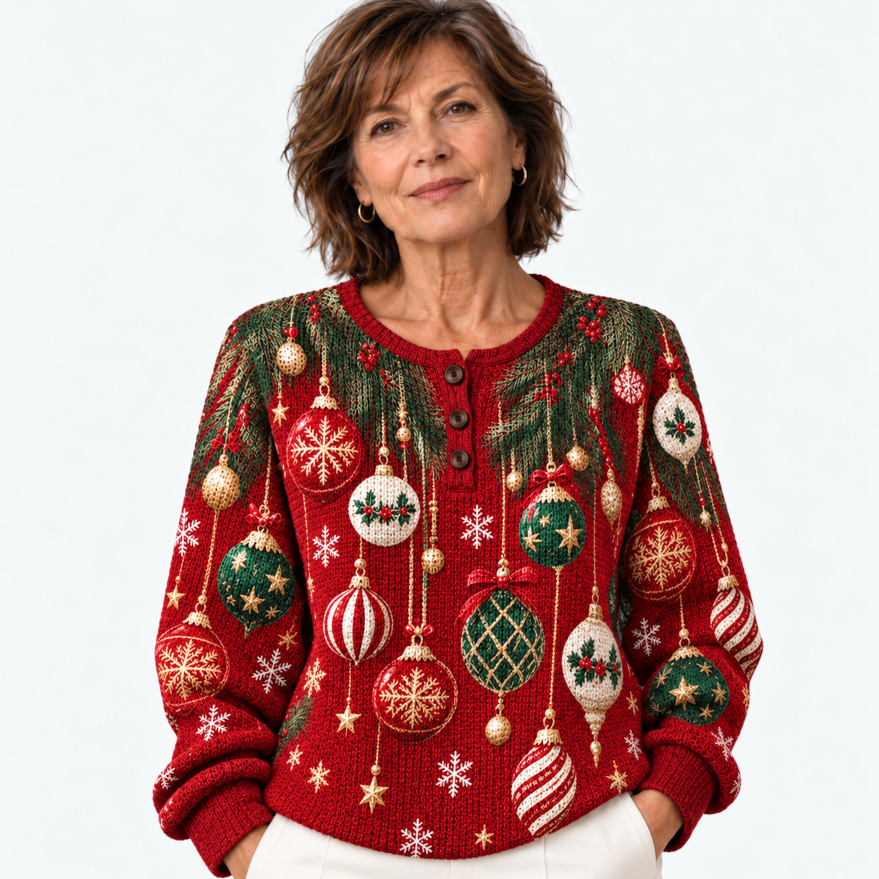 Hanging Ornaments Cozy Jumper