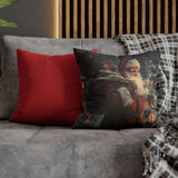 Christmas Pillow, Santa Claus Cushion, Festive Holiday Home Decor