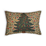 Festive Christmas Lumbar Pillow, Cozy Home Decor, Holiday Accent, Gift for Her, Xmas decor
