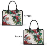 Santa Holly Sprig | Handcrafted Bag