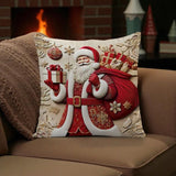 Festive Santa Claus Pillowcase