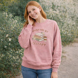Chocolate Sleigh Scene | Cozy Sweater