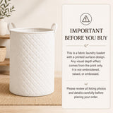 Cozy Hearth & Lantern | Quilted Laundry Basket