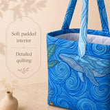 Merry Christmas Bright | Handcrafted Bag