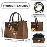 Black Santa Handbag | Handcrafted Bag