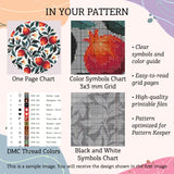 Christmas Village Cross Stitch Pattern | Winter Town Embroidery | Easy Holiday Project | Cozy Nordic Decor