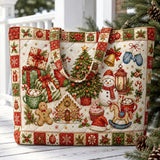 Cozy Village Collage | Handcrafted Bag