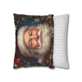 Pillow Cover Decorative Pillow Christmas Decor Holiday Decor Santa Pillow Christmas Pillow Throw Pillow Cover Square
