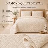 Winter Pine Tree | Quilted Bedding Set