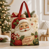 Santa Candy Cane | Handcrafted Bag