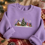 Chocolate Cabin Scene | Cozy Sweater