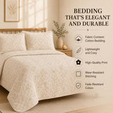 Winter Pine Tree | Quilted Bedding Set