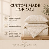Winter Pine Tree | Quilted Bedding Set