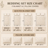 Snowy Cabin Scene | Quilted Bedding Set