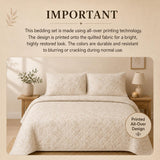 Winter Pine Tree | Quilted Bedding Set