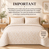 Cardinals & Magnolias | Quilted Bedding Set