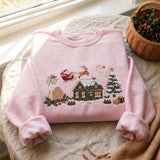 Green Santa Cabin | Cozy Sweater