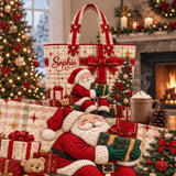 Santa Gift Pile | Handcrafted Bag