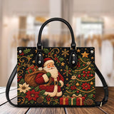 Black Santa Handbag | Handcrafted Bag