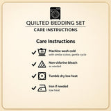 Christmas Tree Patchwork | Quilted Bedding Set