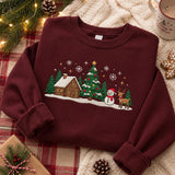 Brown Pine Cabin | Cozy Sweater