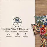 Winter Wonderland Deer Cabin Pillow Cover, Rustic Holiday Decor (100% Polyester)