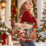 Santa Snowman Frame | Handcrafted Bag