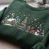 Wine Cabin Tree | Cozy Sweater