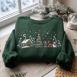 Wine Cabin Tree | Cozy Sweater