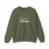White Cabin Trees | Cozy Sweater