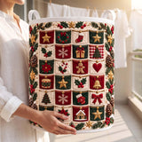 Advent Calendar Squares | Quilted Laundry Basket