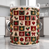 Advent Calendar Squares | Quilted Laundry Basket