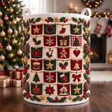 Advent Calendar Squares | Quilted Laundry Basket