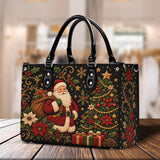 Black Santa Handbag | Handcrafted Bag