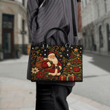 Black Santa Handbag | Handcrafted Bag