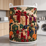 Holiday Gifts & Citrus | Quilted Laundry Basket