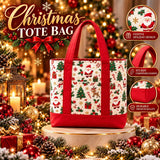 Santa Print Classic | Handcrafted Bag
