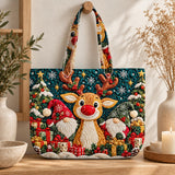 Rudolph & Gnomes | Handcrafted Bag
