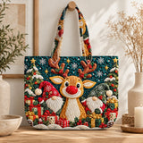 Rudolph & Gnomes | Handcrafted Bag