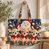 Three Bow Fawns | Handcrafted Bag