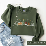 Navy Line Village | Cozy Sweater