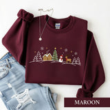 Navy Line Village | Cozy Sweater