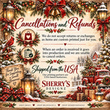 Rustic Christmas Tree Lumbar Pillow, Farmhouse Holiday Decor (14x20)