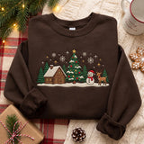 Brown Pine Cabin | Cozy Sweater