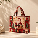 Mini Santa Patchwork | Handcrafted Bag