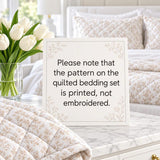 Sleigh Stag Emerald | Quilted Bedding Set