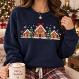 Gingerbread House Row | Cozy Sweater