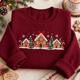 Gingerbread House Row | Cozy Sweater