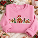 Gingerbread House Row | Cozy Sweater