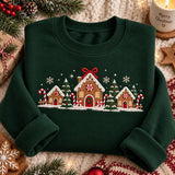 Gingerbread House Row | Cozy Sweater